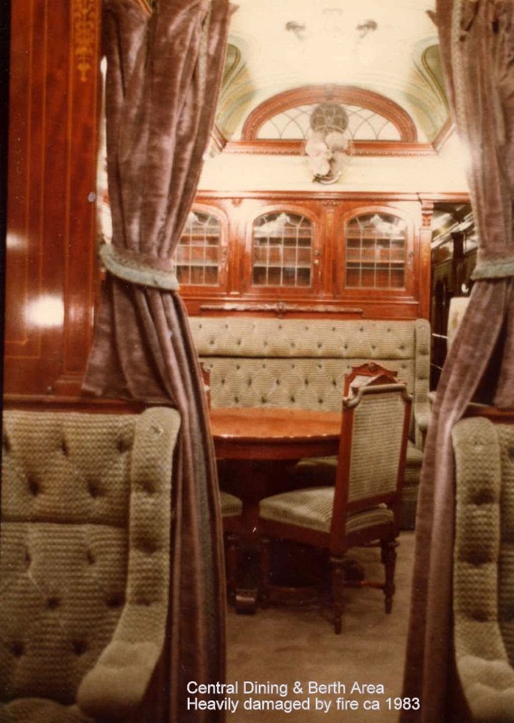 Photo of the central Lounge room in the LORETTO, prefire. This room